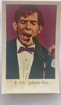 Johnnie Ray — 1960 B Set (Blue Text) #135