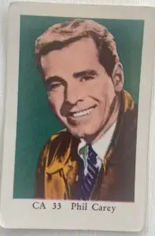 Phil Carey — 1962 CA #33