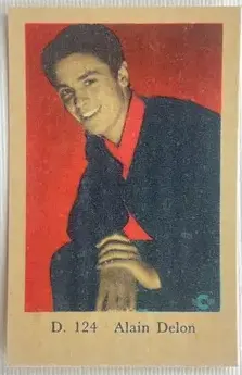 Alain Delon — 1961 D Plain Text Set #124