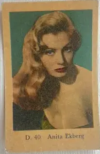 Anita Ekberg — 1961 D Plain Text Set #40