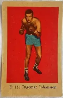 Ingemar Johansson — 1961 D #111