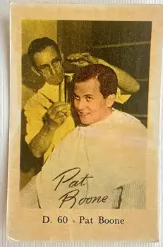 Pat Boone — 1961 D Plain Text Set #60