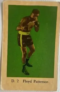 Floyd Patterson — 1961 D Plain Text Set #2