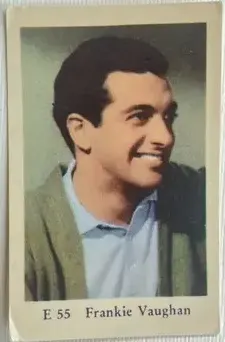 Frankie Vaughan — 1962 E Set (Straight Letters) #55