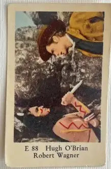 Robert Wagner — 1962 E Set (Straight Letters) #88