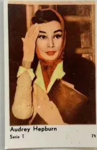 Audrey Hepburn — 1958 Serie T #74