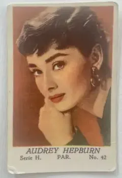 Audrey Hepburn — 1957 Serie H #42