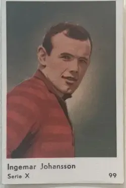 Ingemar Johansson — 1961 Serie X #99