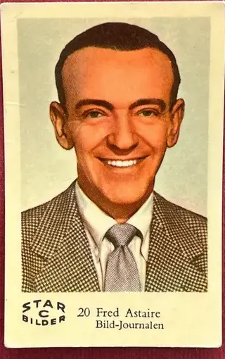 Fred Astaire — 1962 Star Bilder C #20