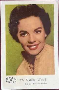 Natalie Wood — 1962 Star Bilder B #299