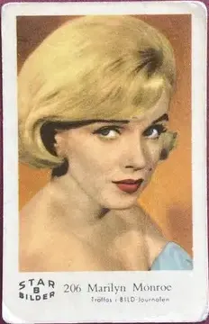 Marilyn Monroe — 1962 Star Bilder B #206