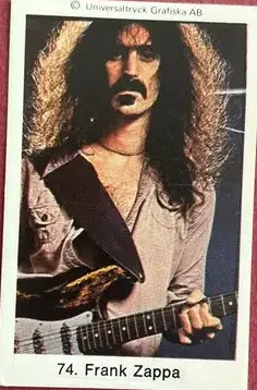Frank Zappa — 1979 Popbilder med punkt I #74