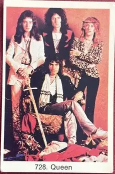 Queen — 1975 Popbilder med punkt III #728