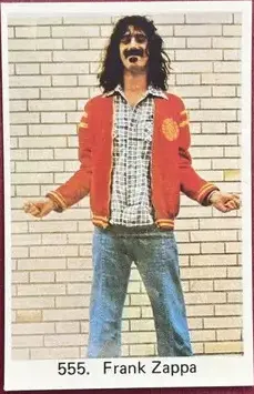 Frank Zappa — 1975 Popbilder med punkt III #555