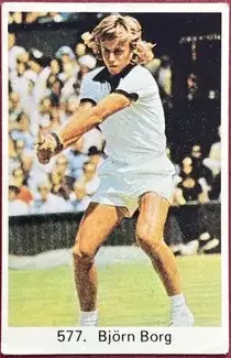 Björn Borg — 1975 Popbilder med punkt III #577