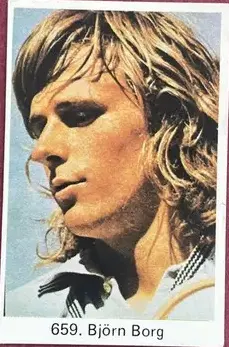 Björn Borg — 1975 Popbilder med punkt III #659