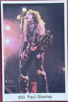 Paul Stanley — 1978 Popbilder med punkt IV #833