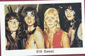 Sweet — 1974 Popbilder utan punkt 1 #618