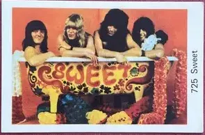 Sweet — 1974 Popbilder utan punkt 1 #725