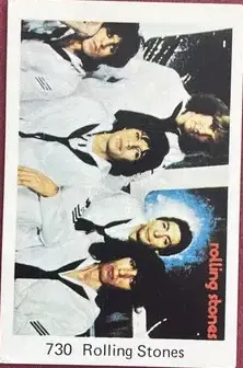Rolling Stones — 1974 Popbilder utan punkt 1 #730