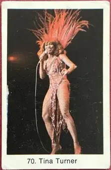 Tina Turner — 1979 Popbilder Period After Number I #70