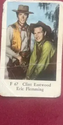 Clint Eastwood — 1963 F Set (Straight Letters) #67