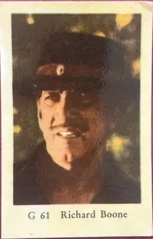 Richard Boone — 1964 Stora G #61