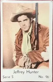 Jeffrey Hunter — 1957 Serie S #96