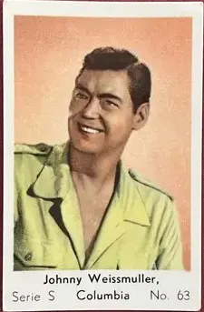 Johnny Weissmuller — 1957 Serie S #63