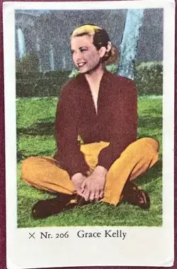 Grace Kelly — 1958 X Nr Set #206