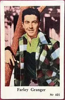 Farley Granger — 1955 Gamla långa nummerserien #605