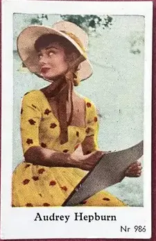 Audrey Hepburn — 1955 Gamla långa nummerserien #986