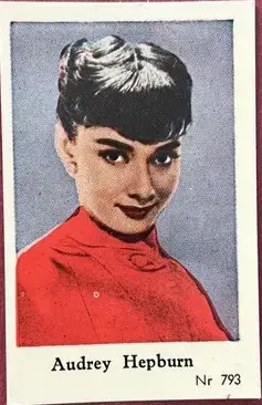 Audrey Hepburn — 1955 Gamla långa nummerserien #793