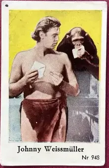 Johnny Weissmuller — 1955 Gamla långa nummerserien #948