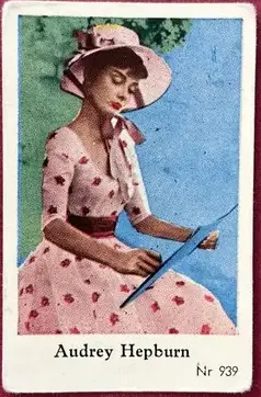 Audrey Hepburn — 1955 Gamla långa nummerserien #939