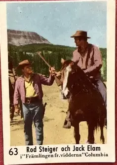 Jack Elam — 1957 Stora Nummer till vänster #63