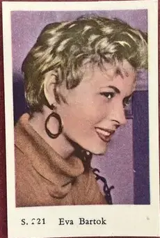 Eva Bartok — 1957 S #221