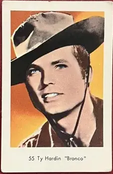 Ty Hardin — 1964 Numbered Set 1 (1-78) #55