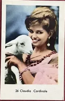 Claudia Cardinale — 1964 Numbered Set 2 (1-156) #26