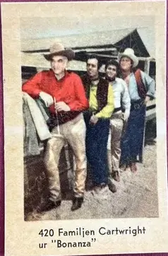 Familjen Cartwright — 1963 Mindre nummer till vänster, nya #420