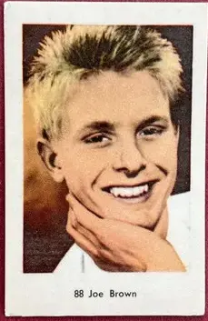 Joe Brown — 1964 Små nummer till vänster, tjockare papp #88