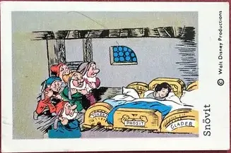 Snövit — 1963-73 Disneybilder unnumbered