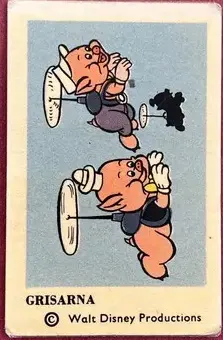 Little Wolf & The Pigs — 1963-73 Disneybilder unnumbered