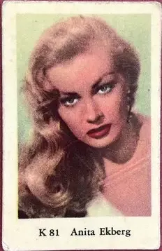 Anita Ekberg — 1960 K Set (with Studio) #81