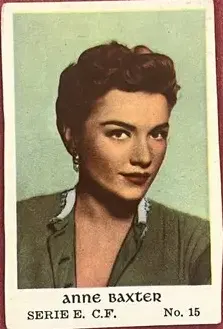 Anne Baxter — 1954 Serie E #15