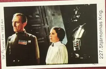 Grand Moff Tarkin — 1983 Stjärnornas Krig #227