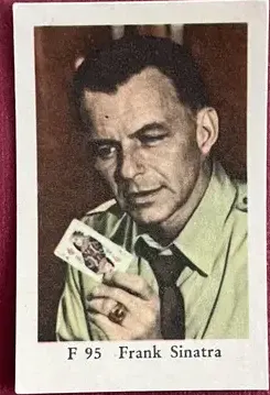 Frank Sinatra — 1963 F Set (Straight Letters) #95