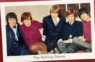The Rolling Stones — 1966-68 Popbilder Unnumbered Series