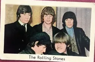The Rolling Stones — 1966-68 Popbilder Unnumbered Series
