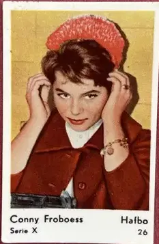 Conny Froboess — 1961 Serie X #26